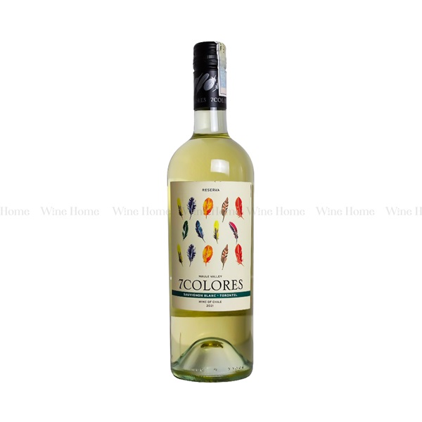 Rượu vang trắng 7Colores Sauvignon Blanc - Torontel Reserva 13,5%